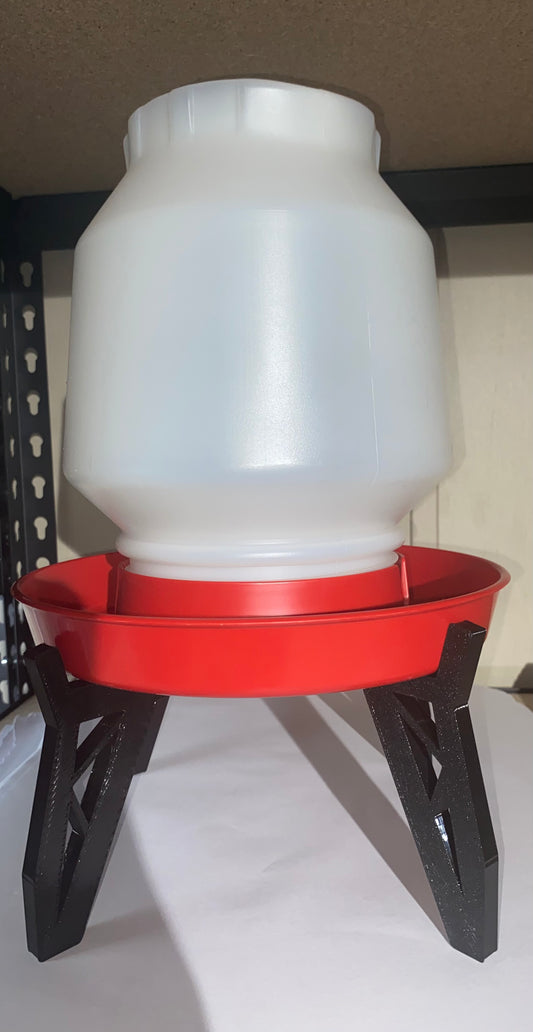 1 Gallon Poultry Feed/Water Stands